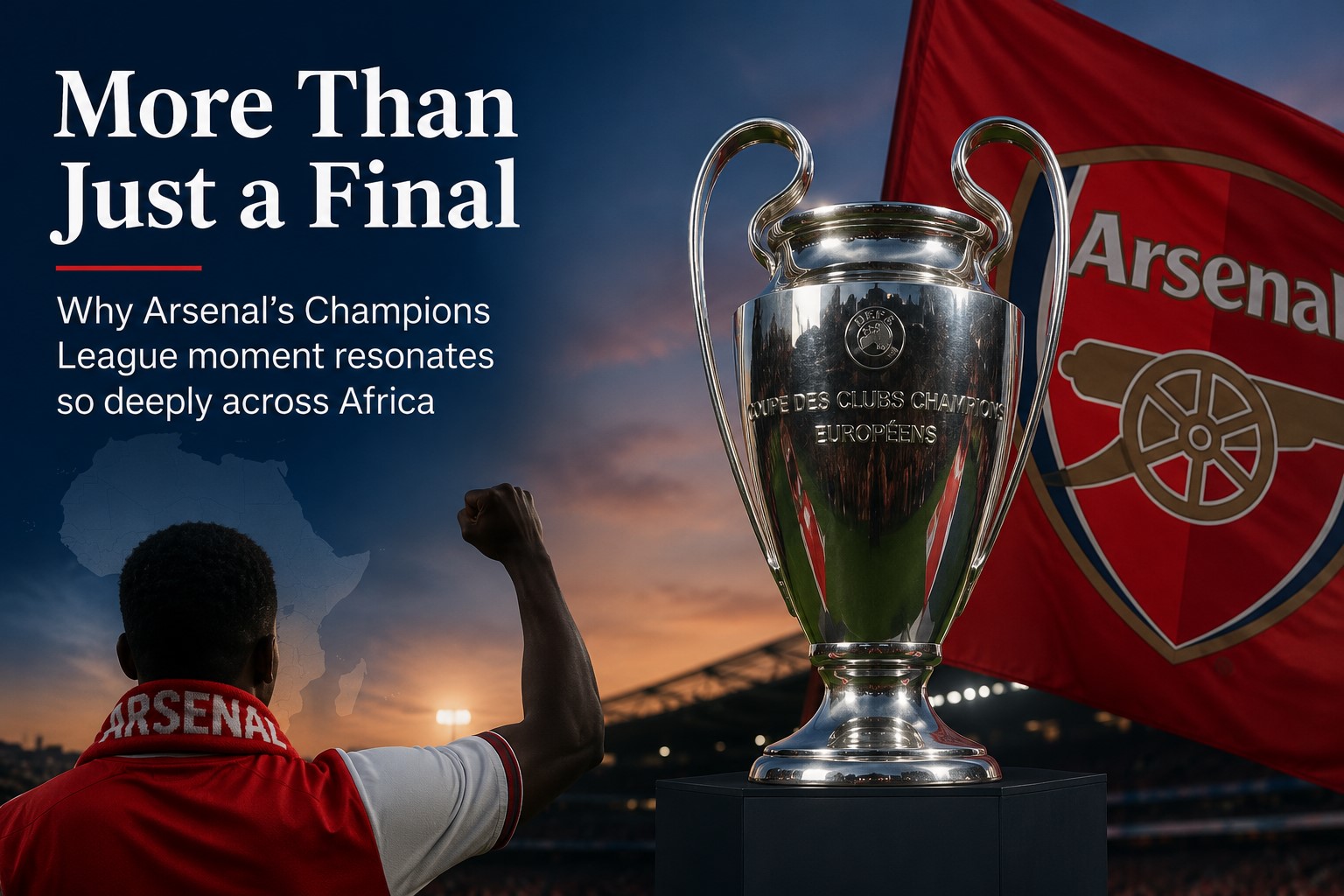 Why Arsenal's Champions League Final Means More Than Football for Millions Across Africa