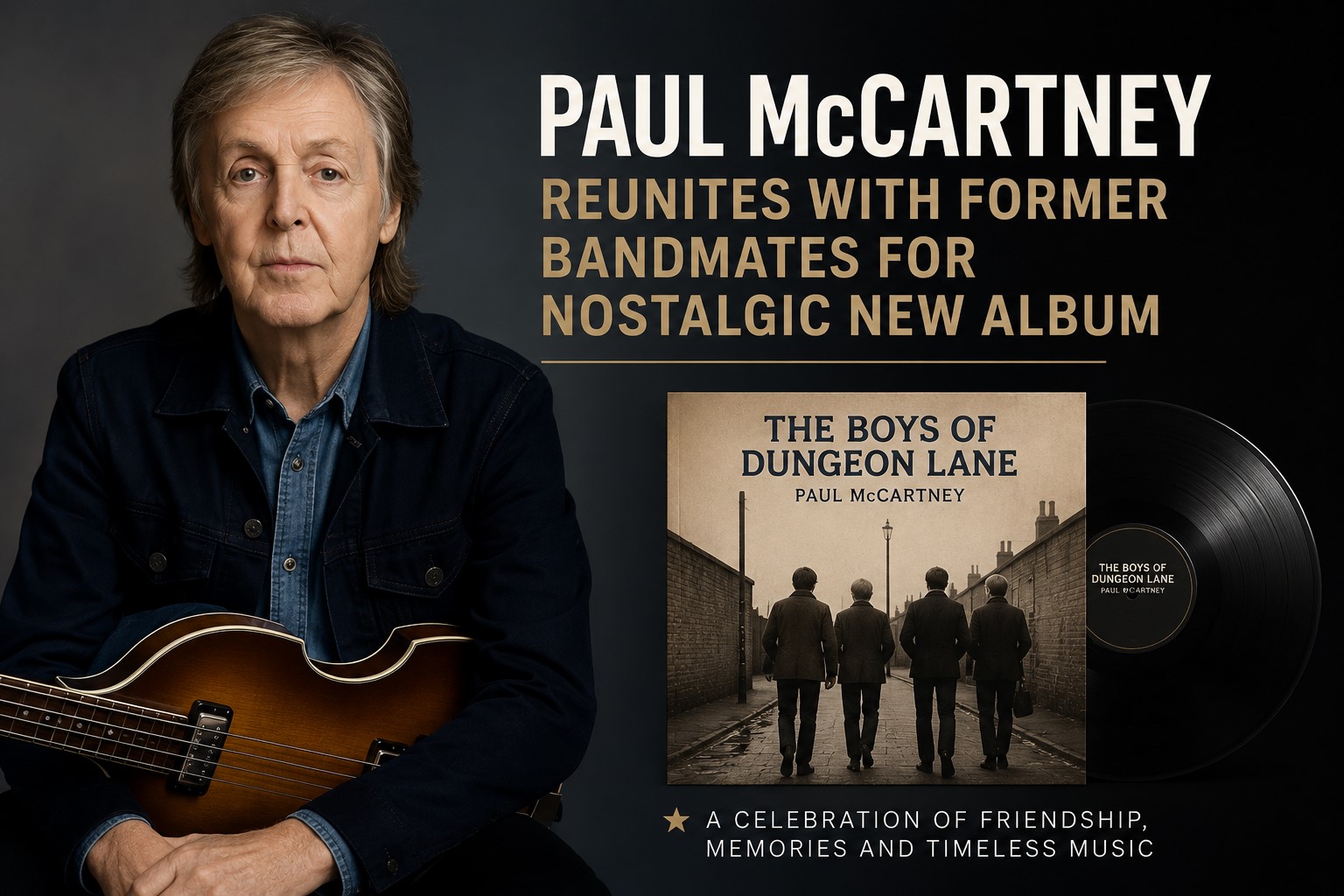 Paul McCartney Reunites With Former Bandmates for Nostalgic New Album