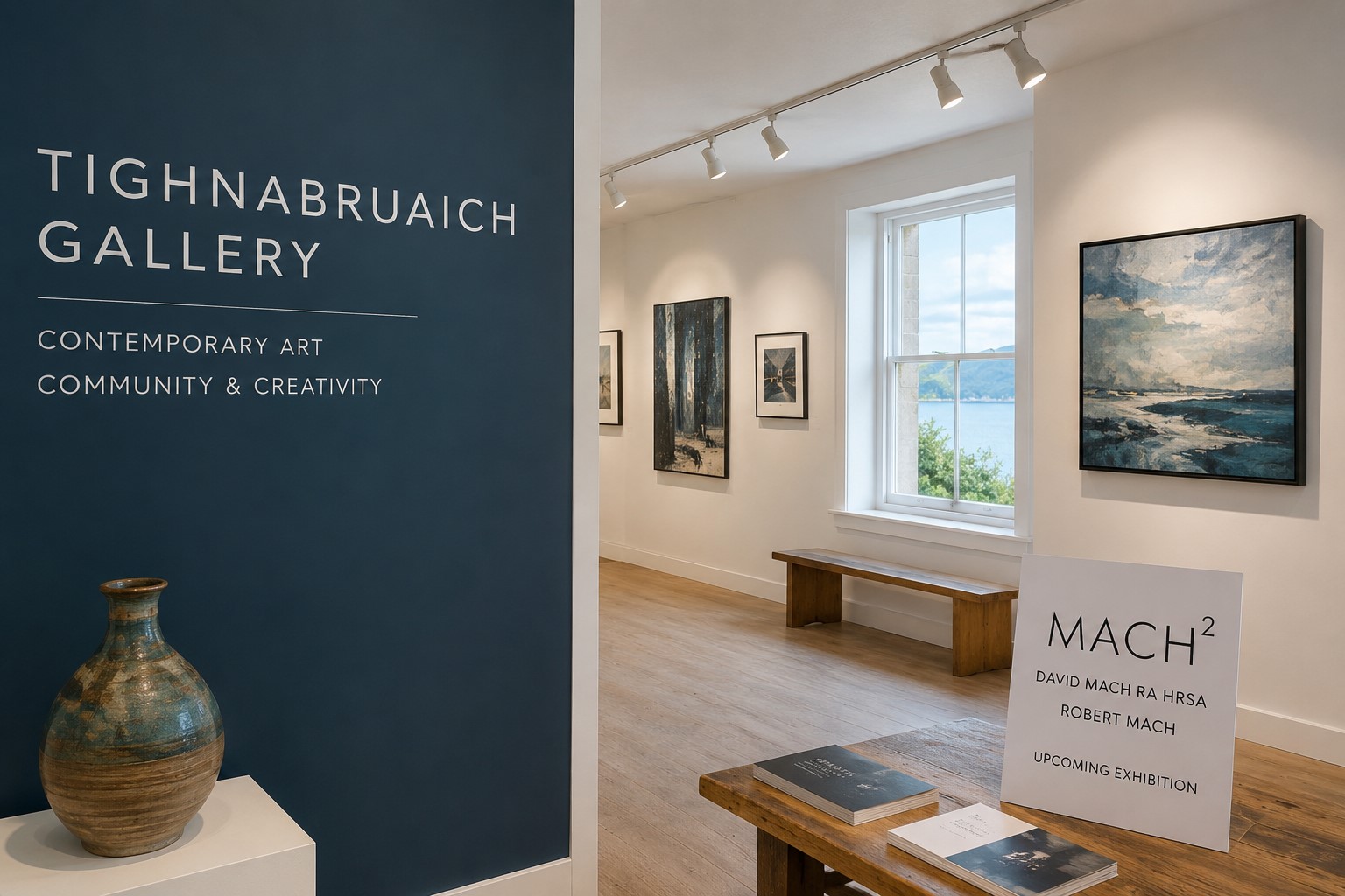 Inside Tighnabruaich Gallery: Local Workshops and the Creative Impact of Mach Squared
