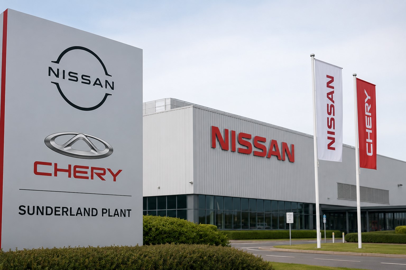**Nissan to Build Chery Cars at Sunderland Plant Under New Manufacturing Deal**