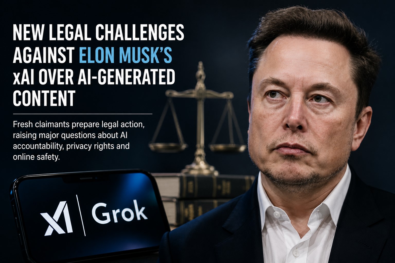 New Legal Challenges Emerge Against Elon Musk's xAI Over AI-Generated Content
