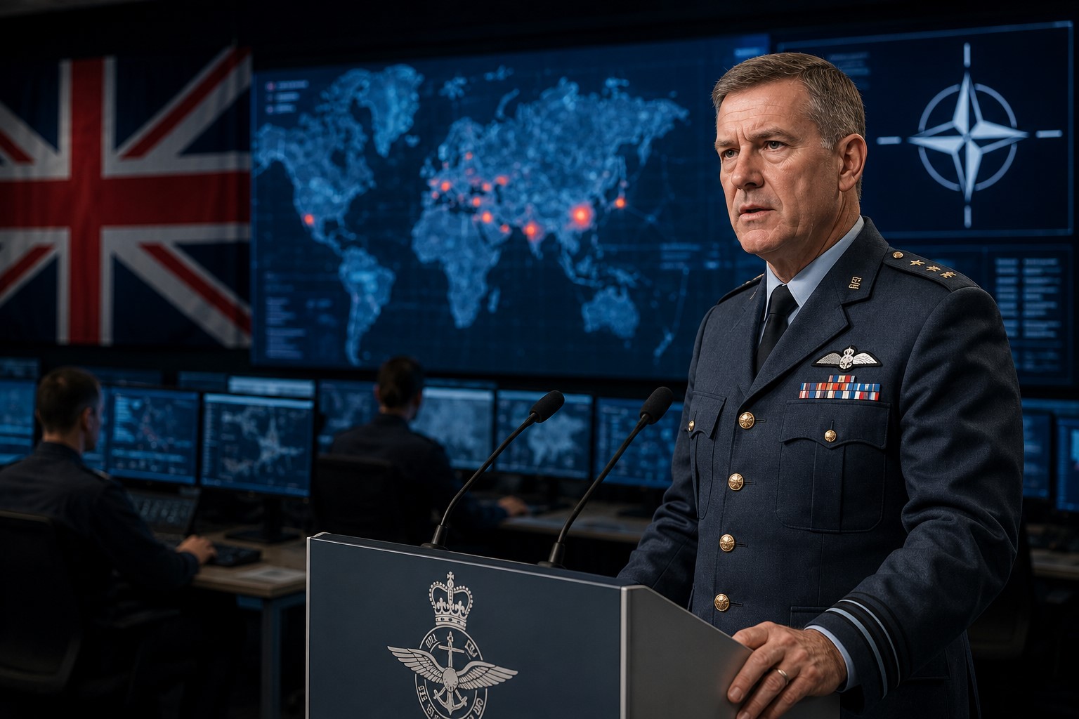 UK Faces Most Dangerous Security Threats in Decades, Warns Military Chief