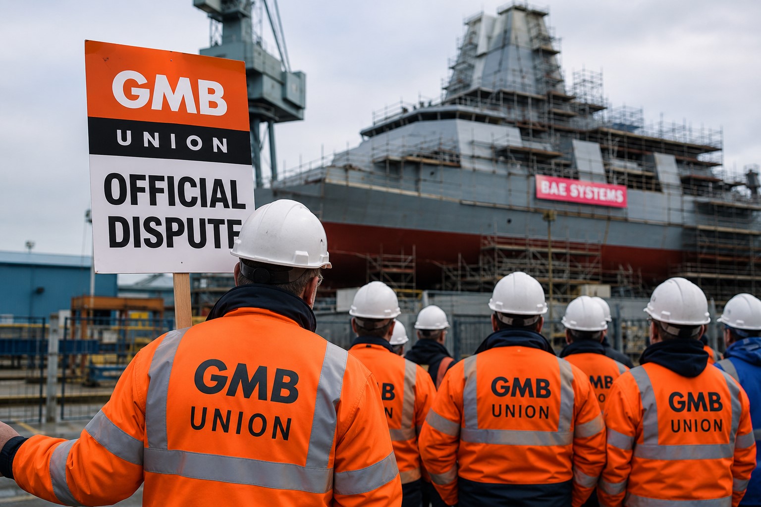 Glasgow Shipyard Workers Prepare for Strike Action Amid Labor Dispute