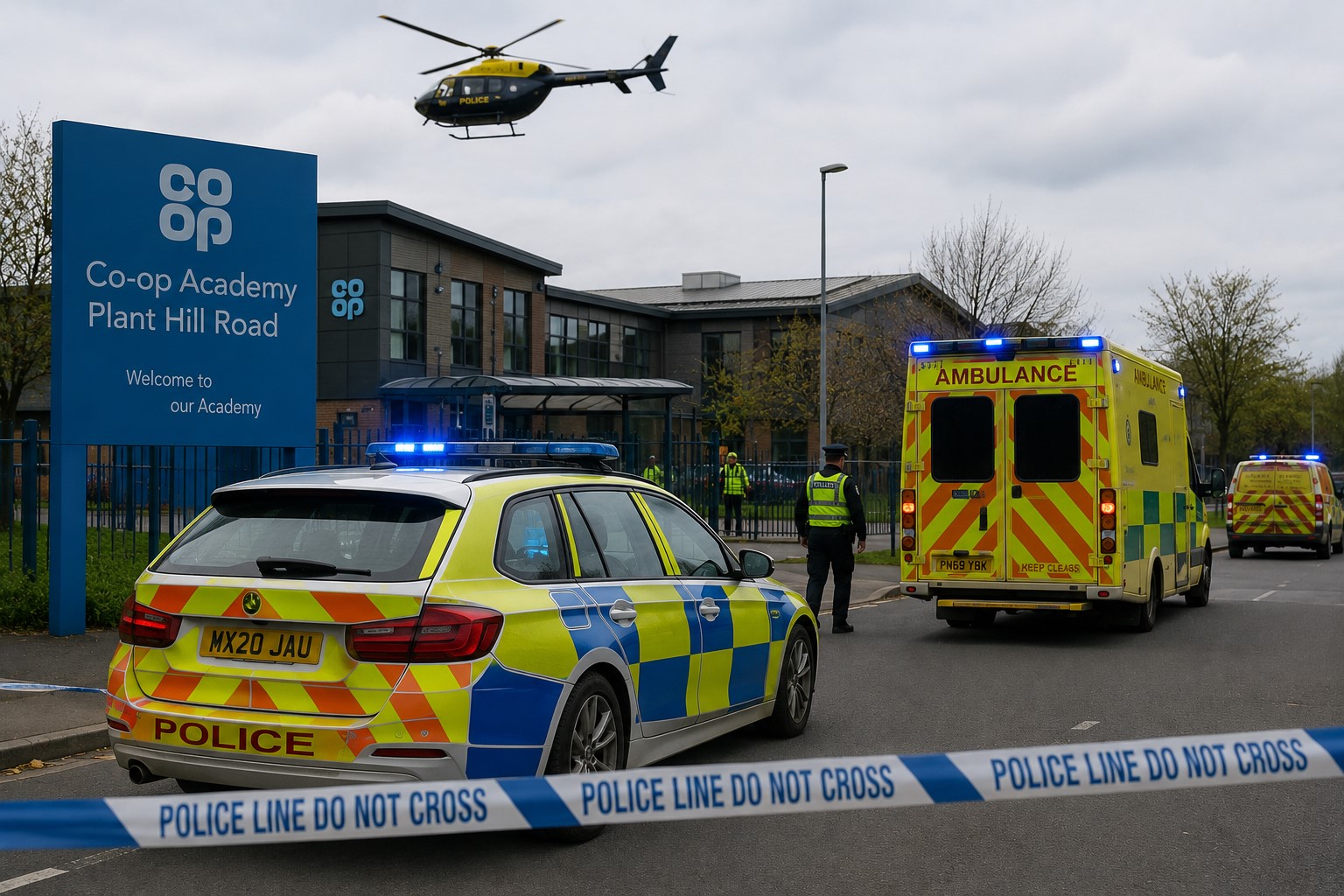 Major Emergency Response Sparks Lockdown at Manchester School
