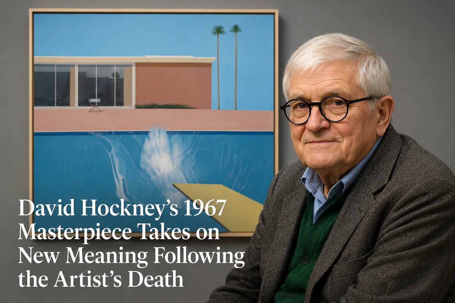 David Hockney’s 1967 Masterpiece Takes on New Meaning Following the Artist’s Death