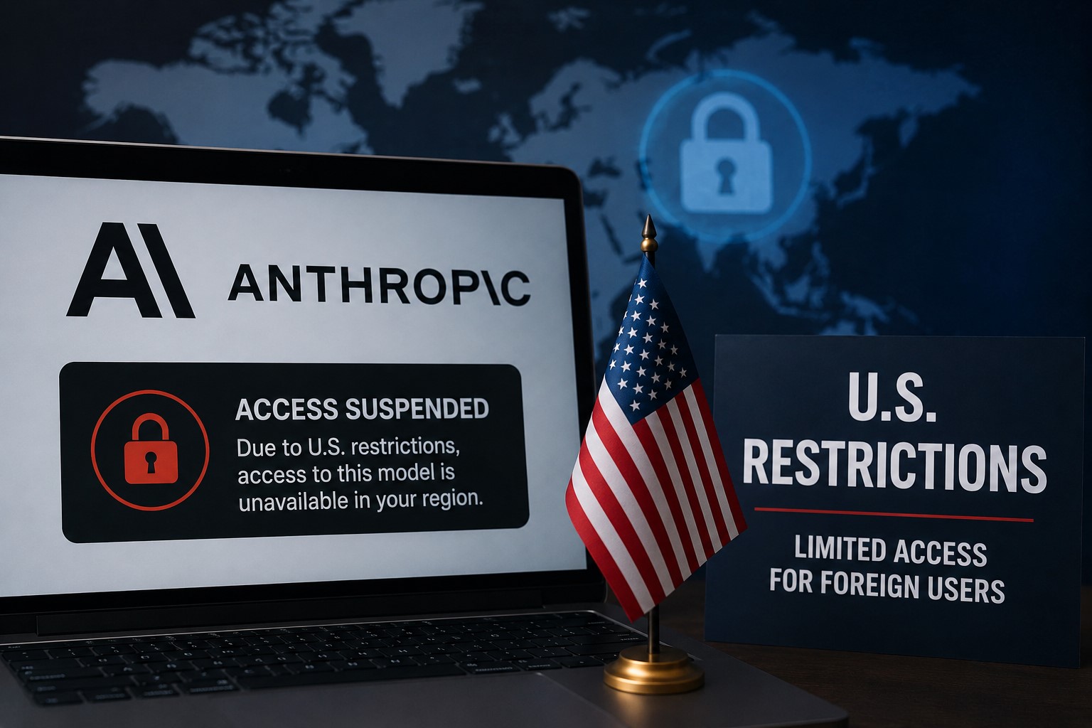 Anthropic Suspends New AI Model Access Following U.S. Restrictions on Foreign Users