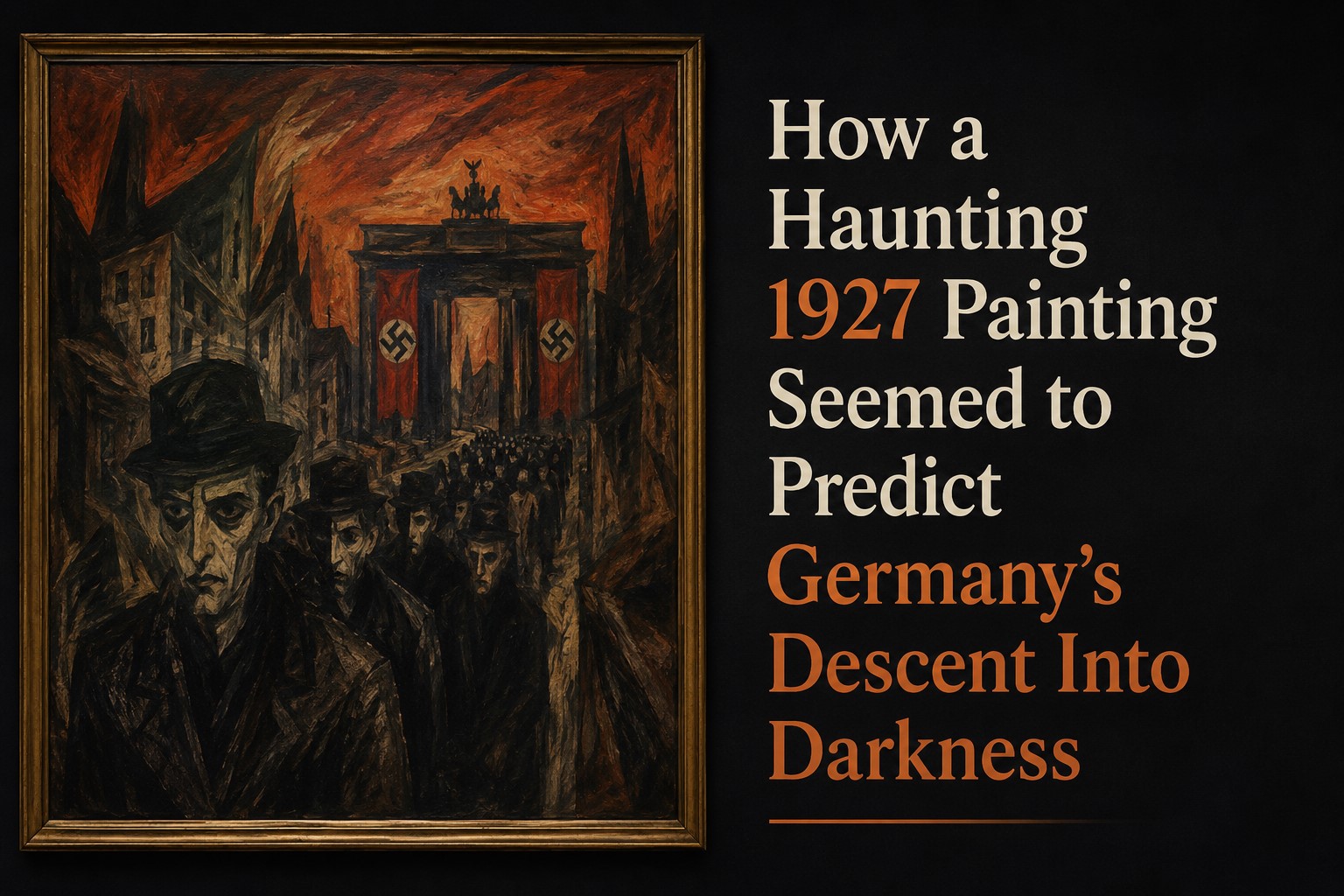 How a Haunting 1927 Painting Seemed to Predict Germany’s Descent Into Darkness