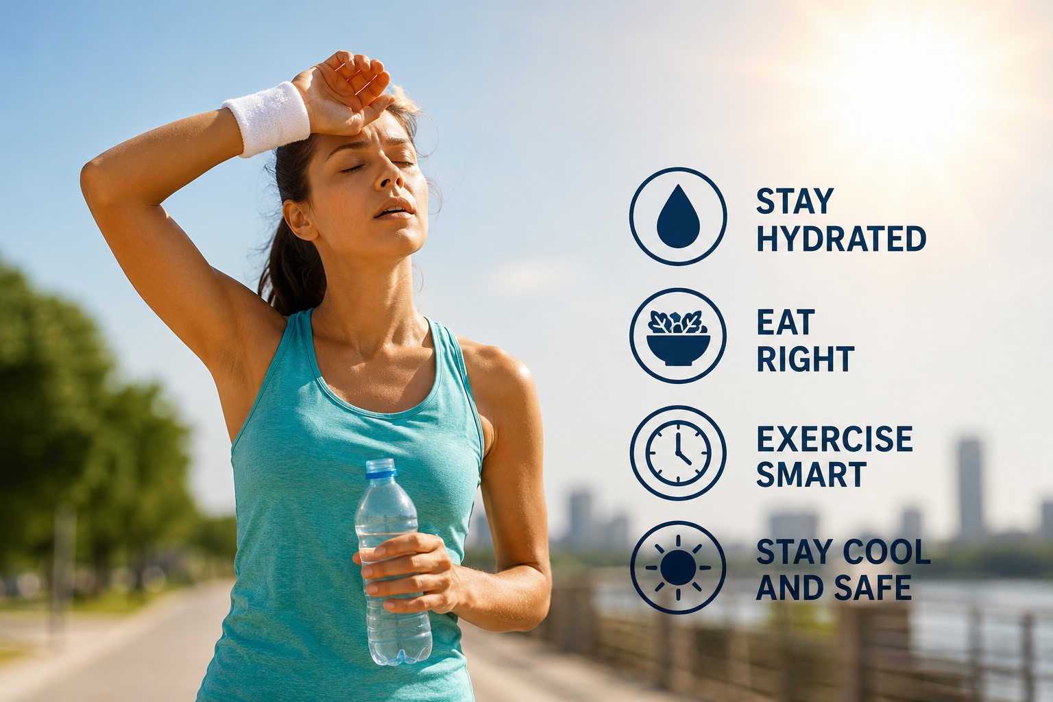 How to Stay Safe, Hydrated and Active During the U.S. Heat Wave This Summer