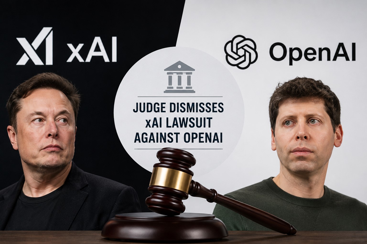 US Judge Dismisses Musk's xAI Trade Secrets Lawsuit Against OpenAI