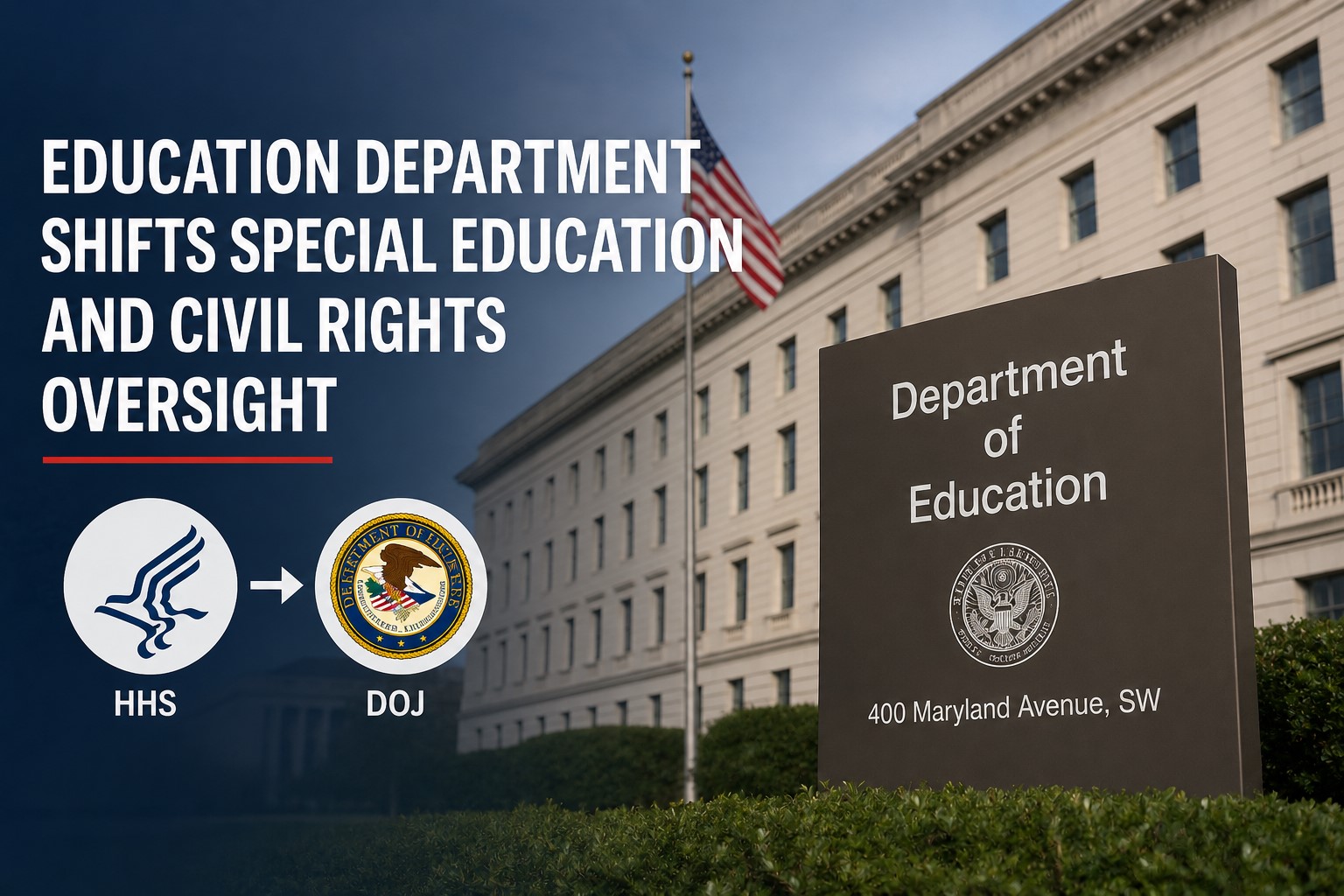 Education Department Shifts Special Education and Civil Rights Oversight