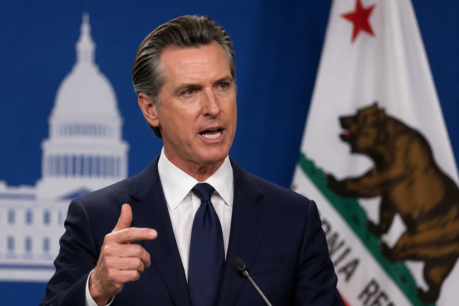 Newsom Turns Trump DOJ Investigation Into Political Opportunity