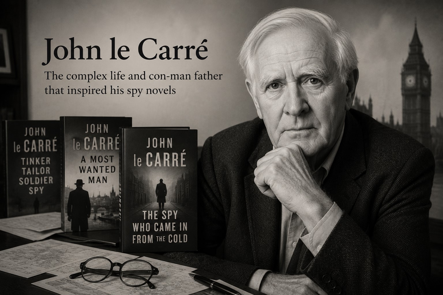 John le Carré’s Spy Fiction Was Inspired by His Father’s Life of Deception