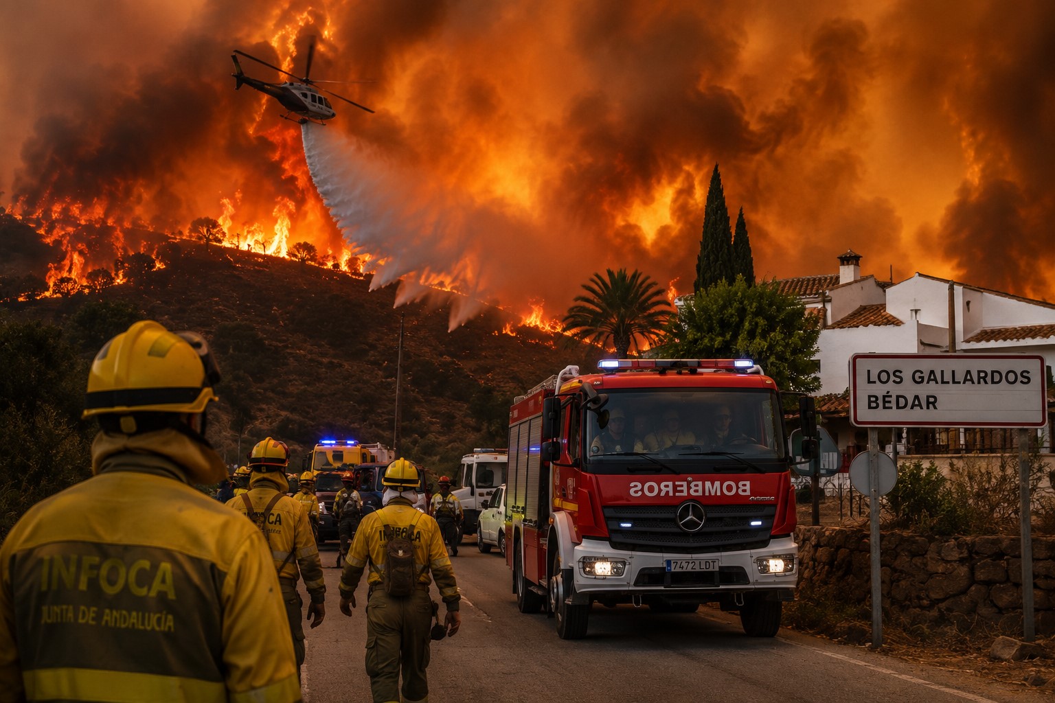 Southern Spain Wildfire Kills 11, 19 Still Missing