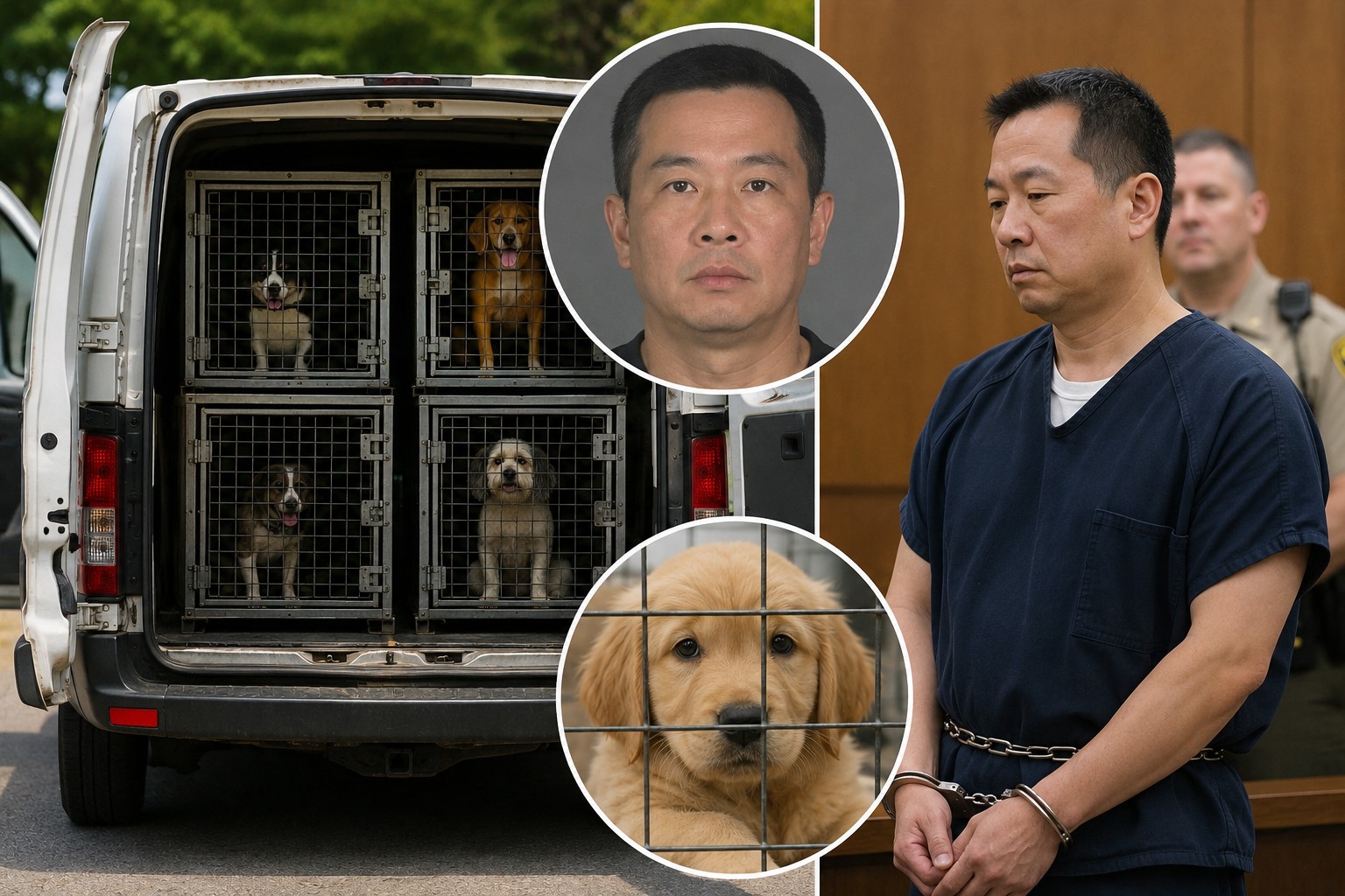 Dog Trainer Sentenced to Nearly 12 Years After Dogs Die in Overheated Van