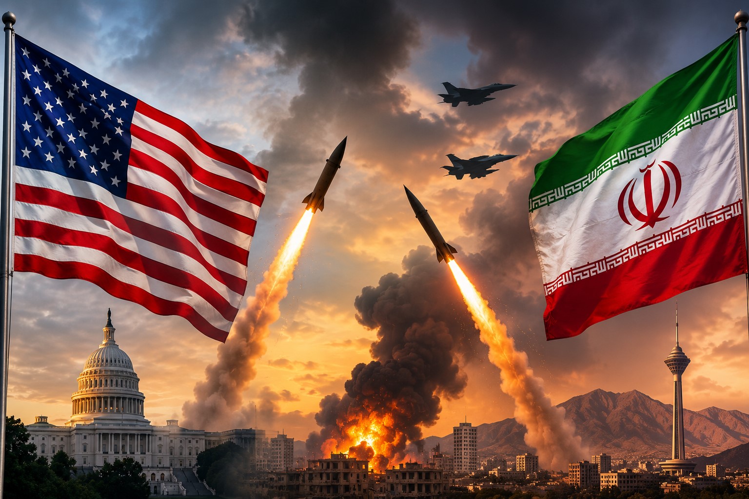 U.S.-Iran Strikes Renew as Fragile Cease-Fire Shows Signs of Collapse