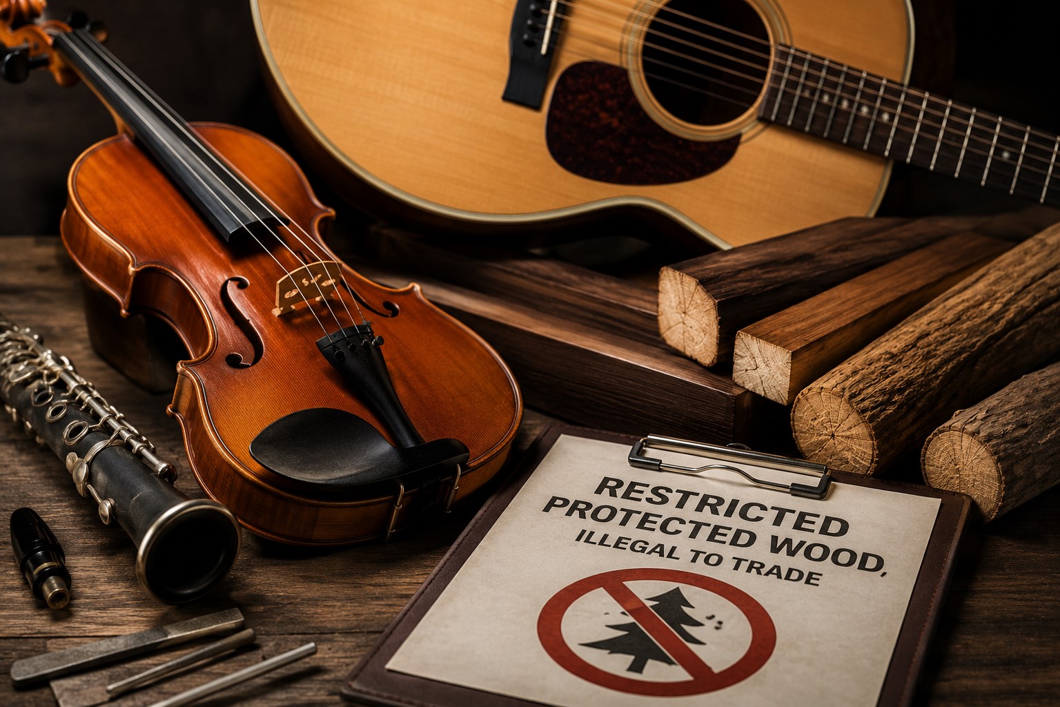 What Happens if Wood Used for Musical Instruments Is Banned?