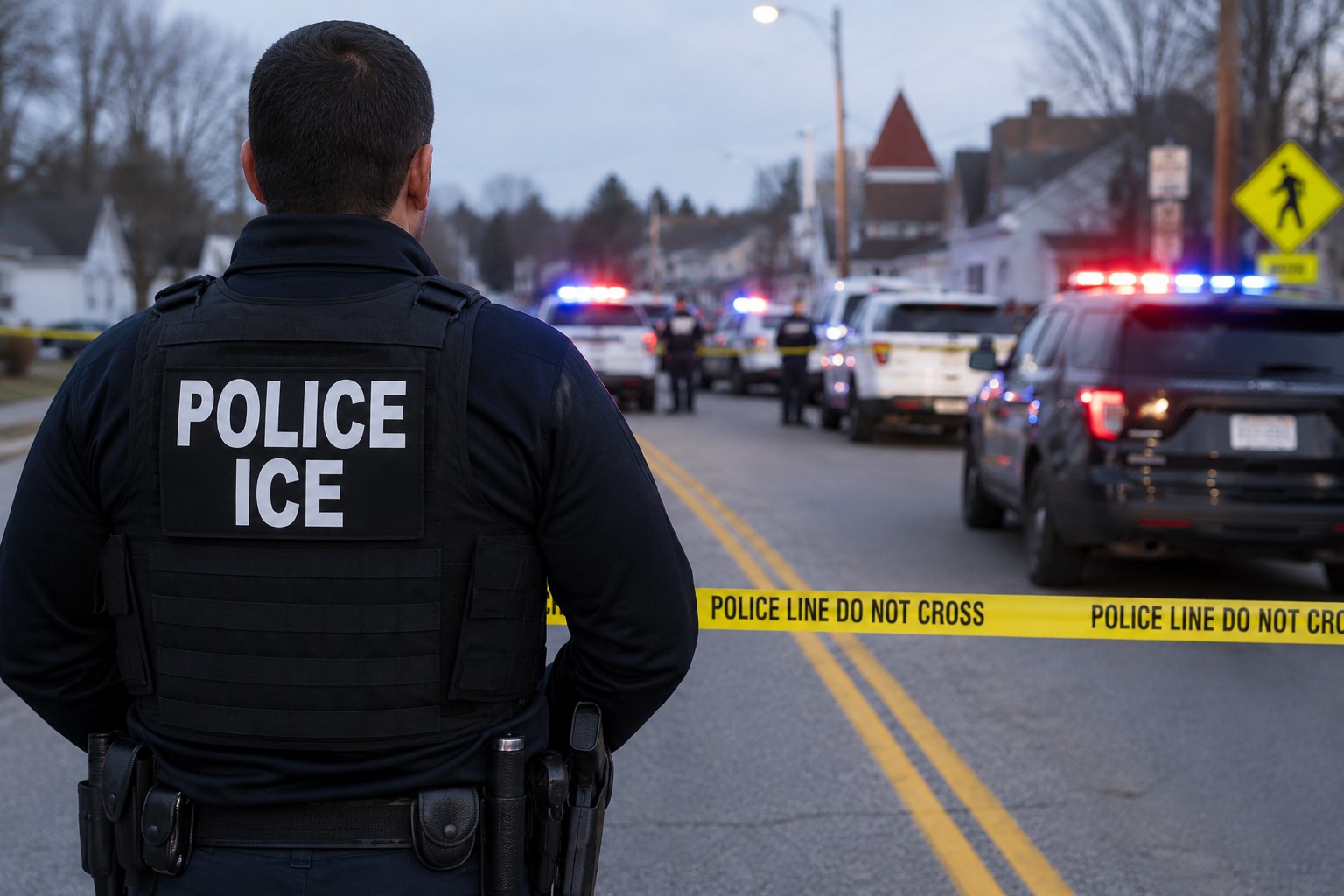 DHS Says ICE Officer Acted to Protect Public After Deadly Shooting in Maine