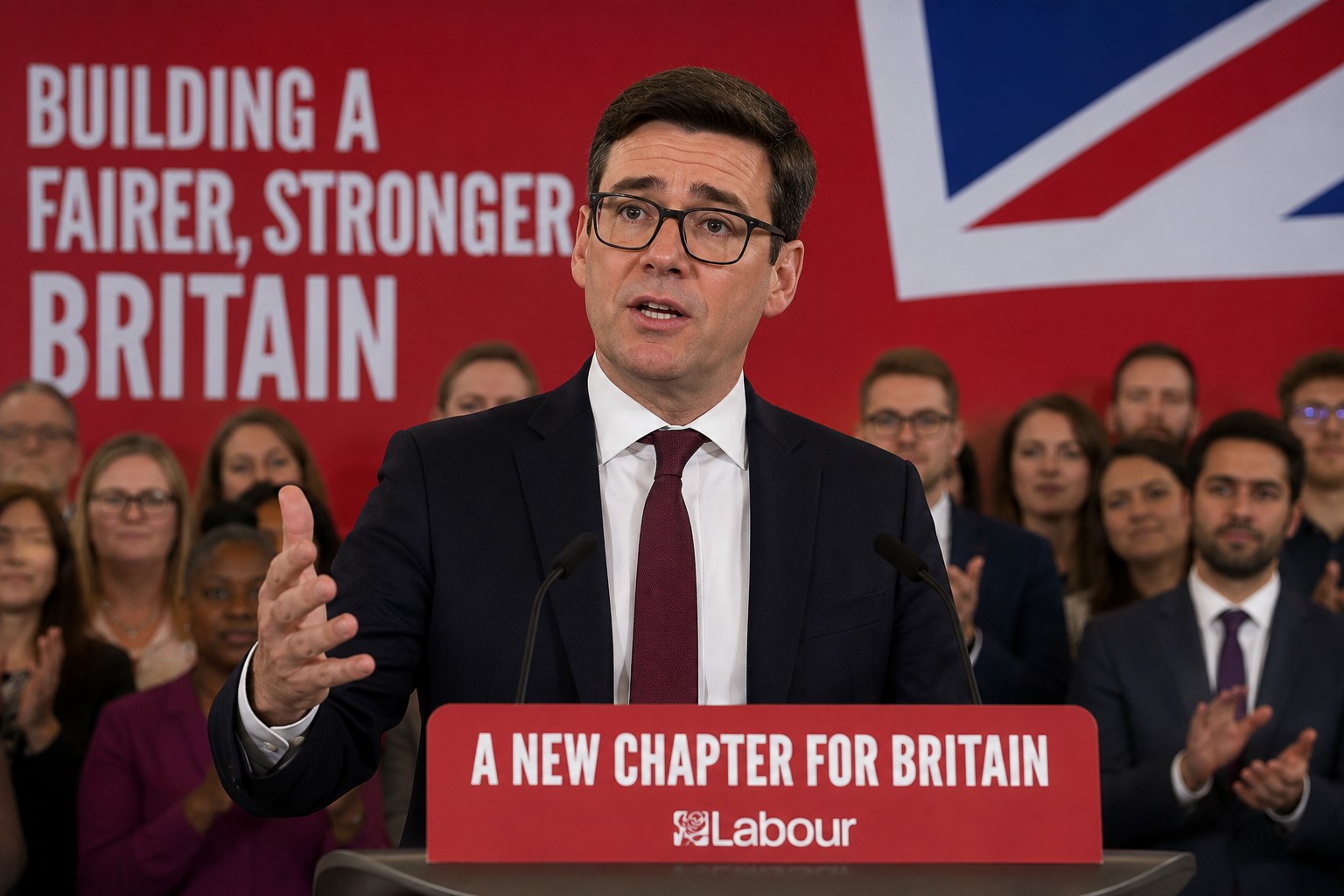 Andy Burnham Elected Labour Leader, Set to Become Britain’s Next Prime Minister