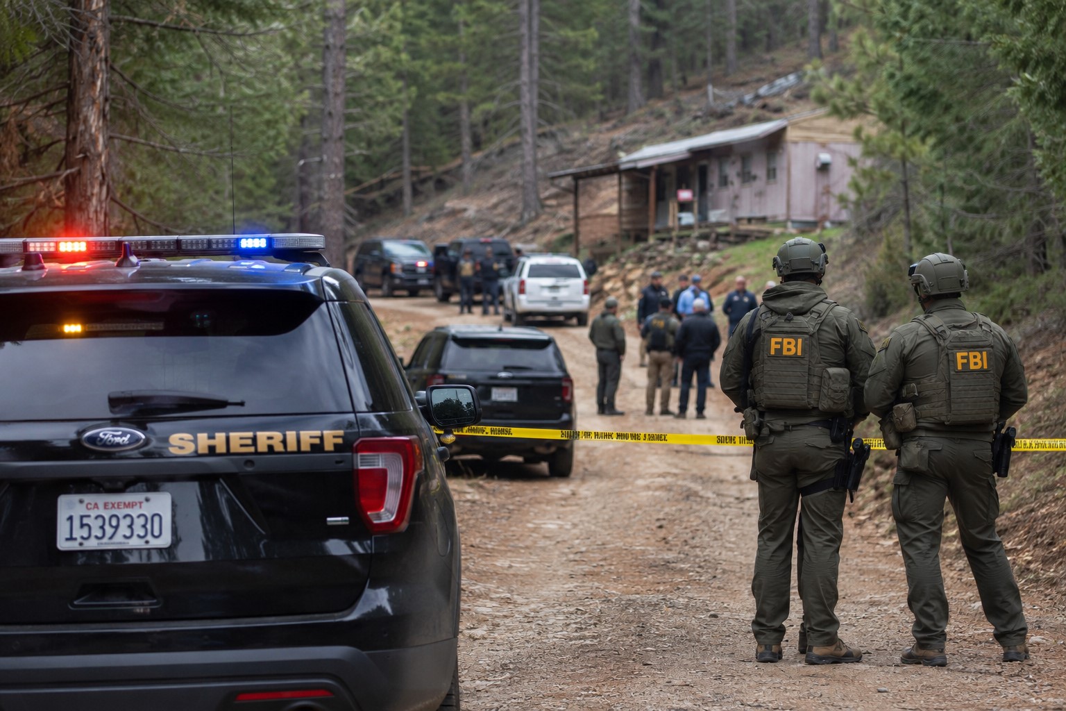 Father and Son Charged After Federal Workers Held Hostage at Gunpoint in California Forest