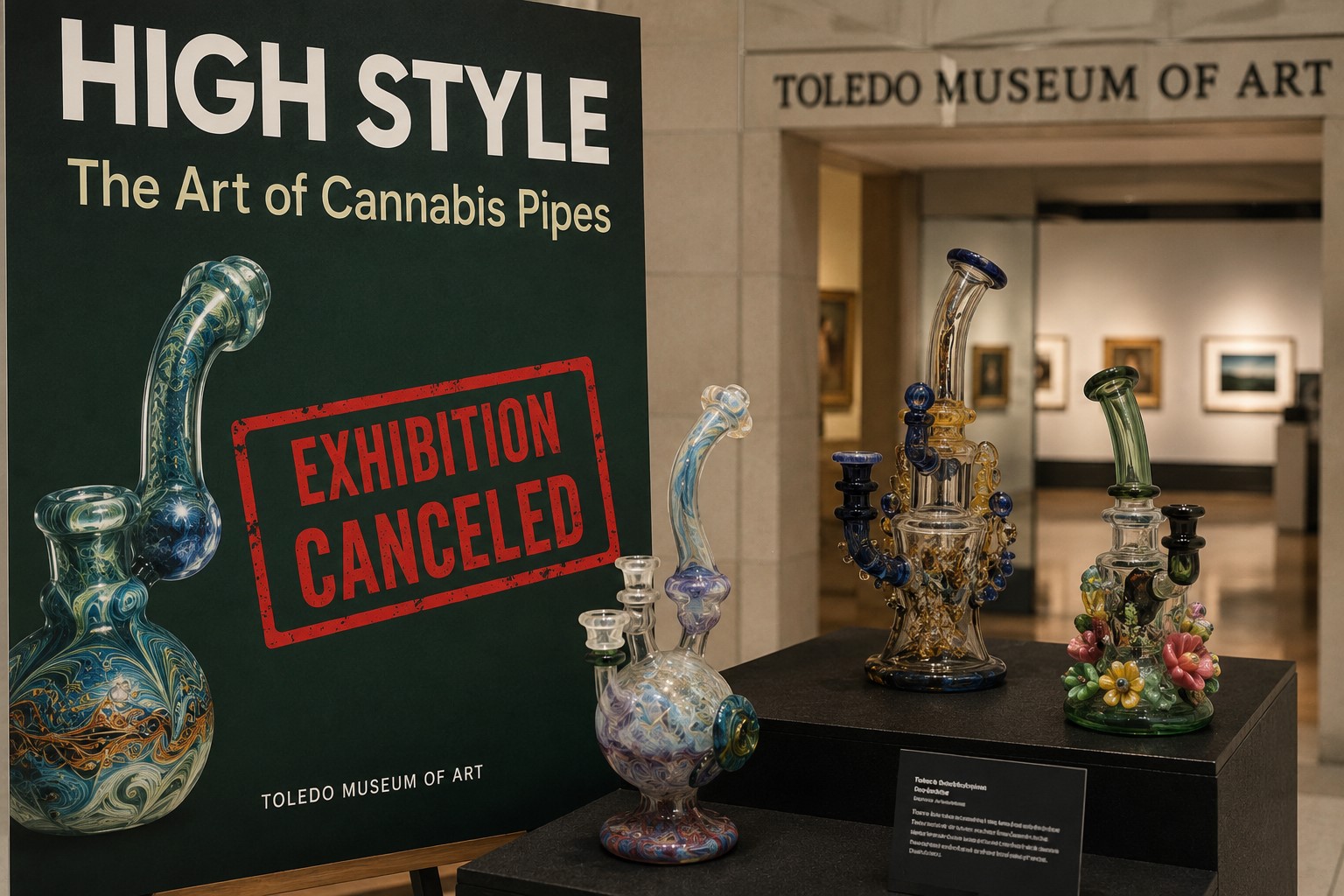 Why a Major Museum Canceled Its Groundbreaking Glass Bong Exhibition