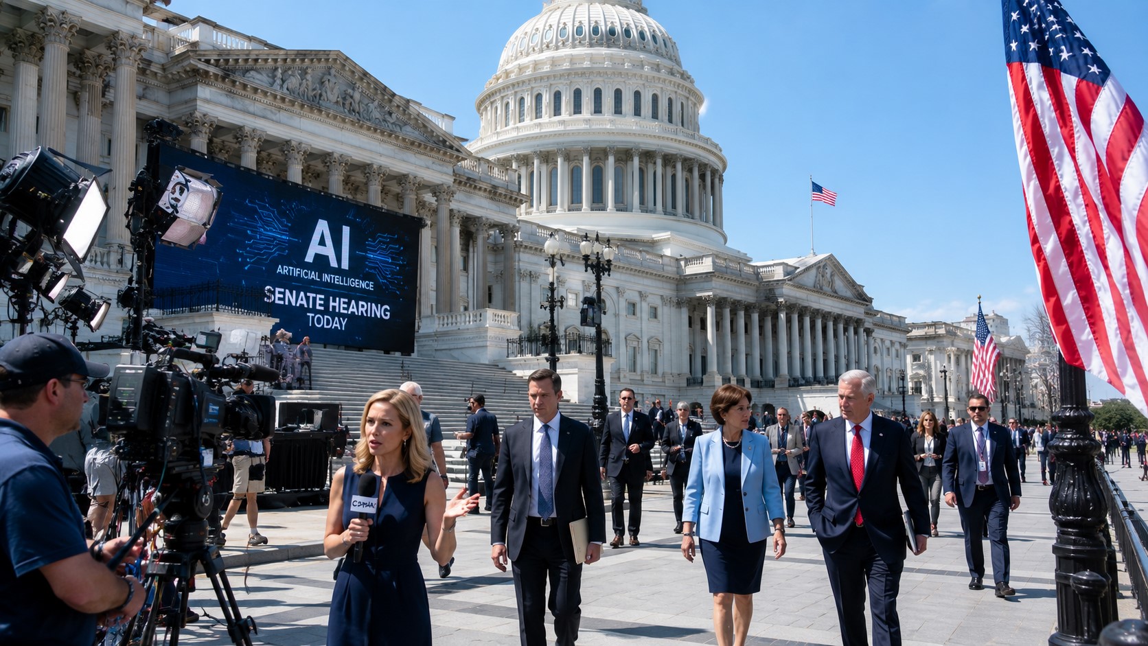 USA Politics News: Senate Advances Landmark AI Oversight Bill Amid Bipartisan Push