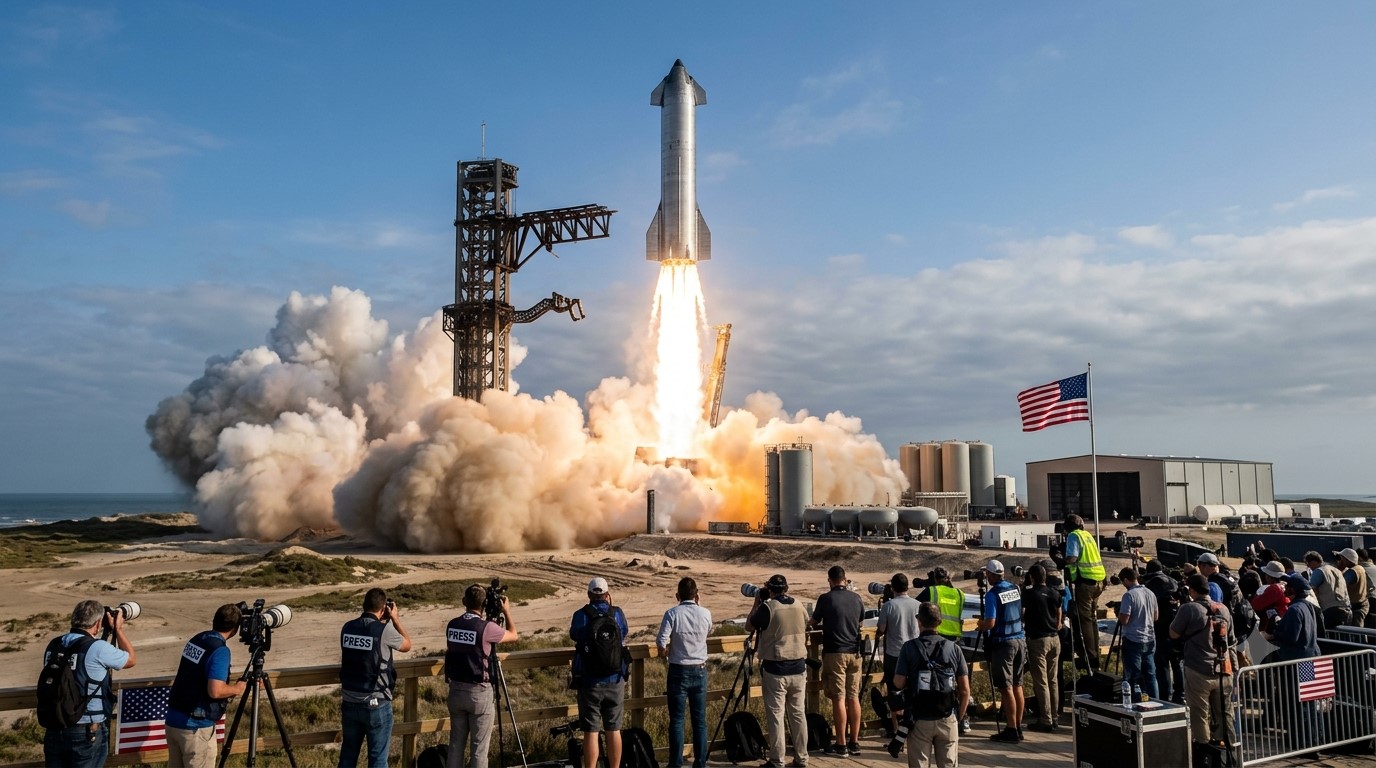 SpaceX Starship Completes 13th Test Flight From Texas