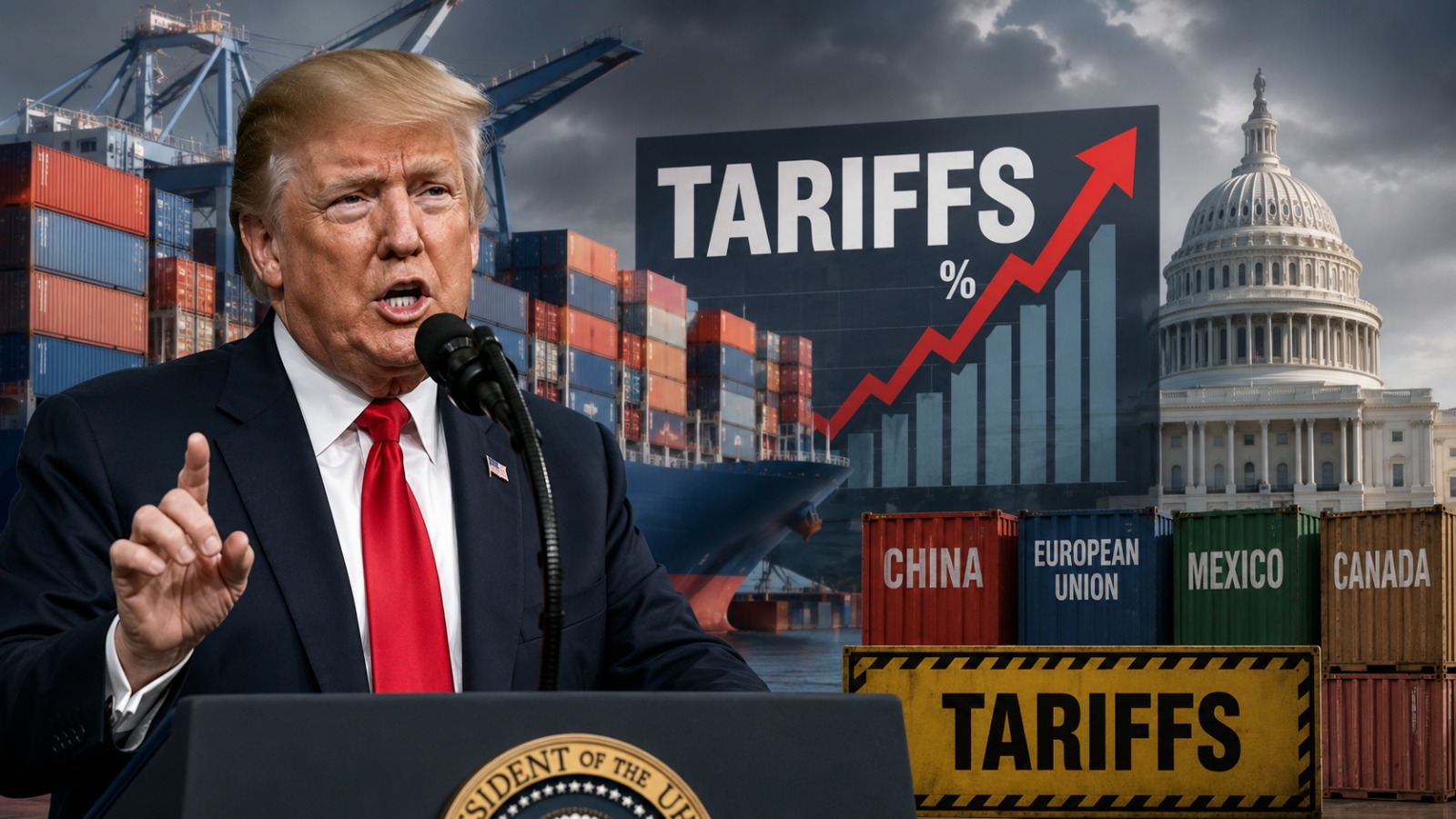 Trump Finalizes New Tariffs on Dozens of Countries as Trade Battle Escalates