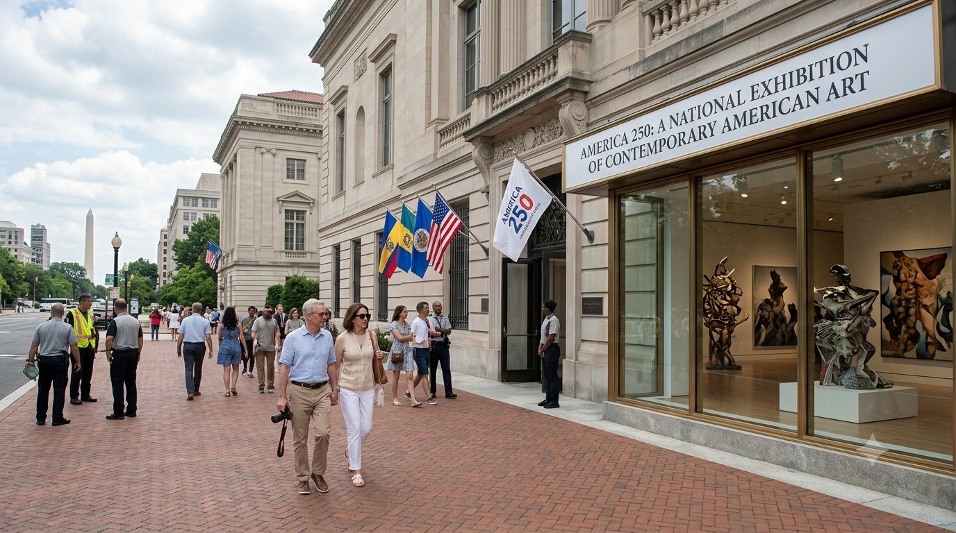 Washington Exhibition Connects American Art With 250 Years of Diplomacy