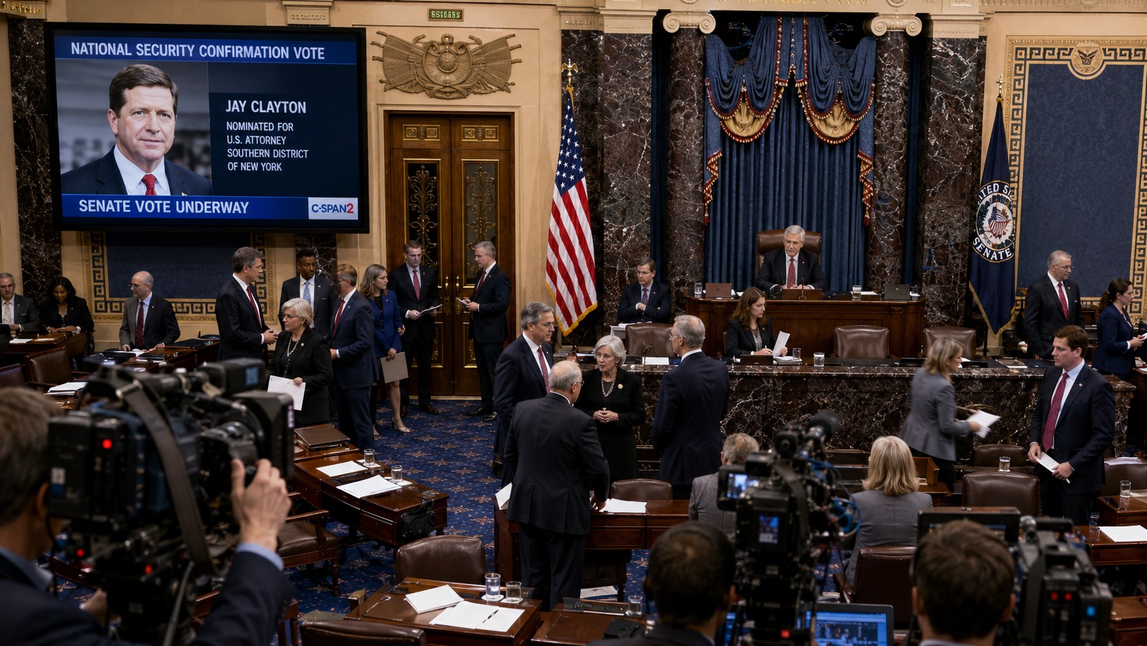 Senate Prepares for Key Jay Clayton Confirmation Vote