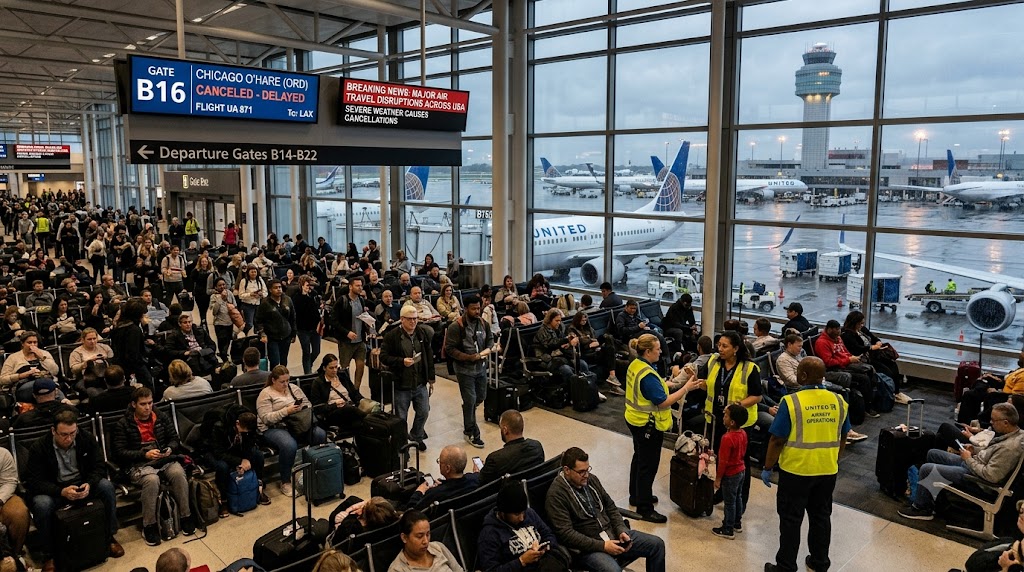 FAA Communications Failure Disrupts Thousands of U.S. Flights