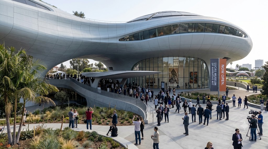 Lucas Museum of Narrative Art Opens in Los Angeles
