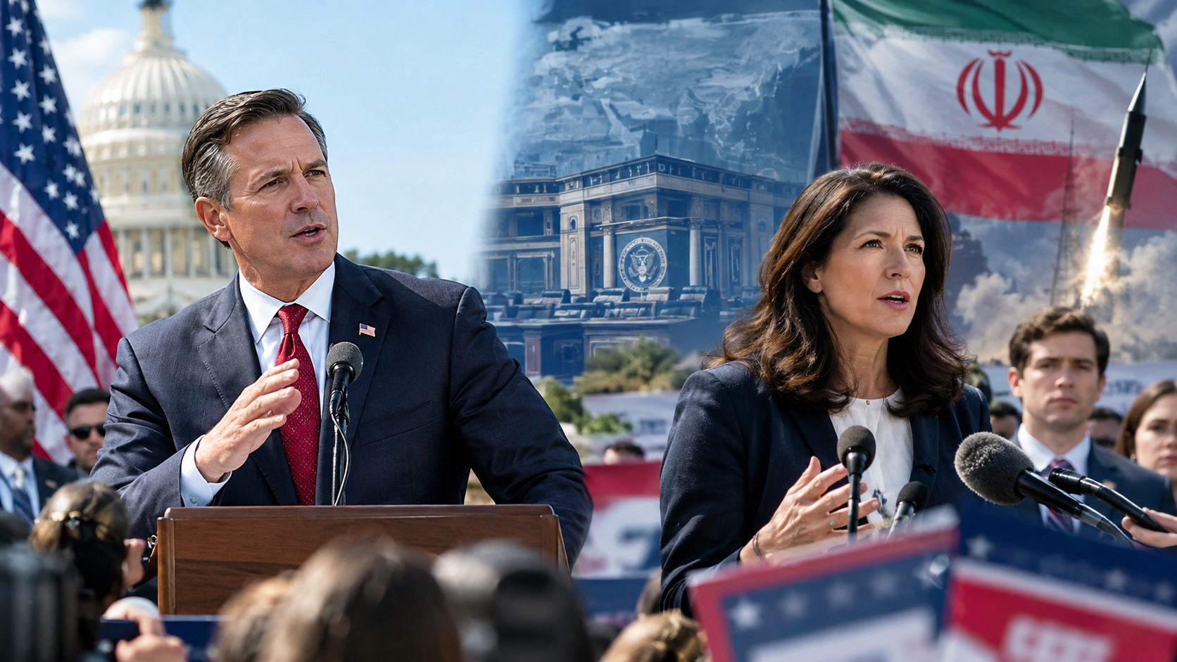 Republican Senate Candidates Shift Positions on Iran War