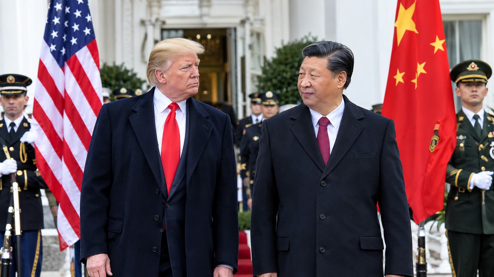 Trump Hosts Xi Jinping at White House for High-Profile U.S. State Visit