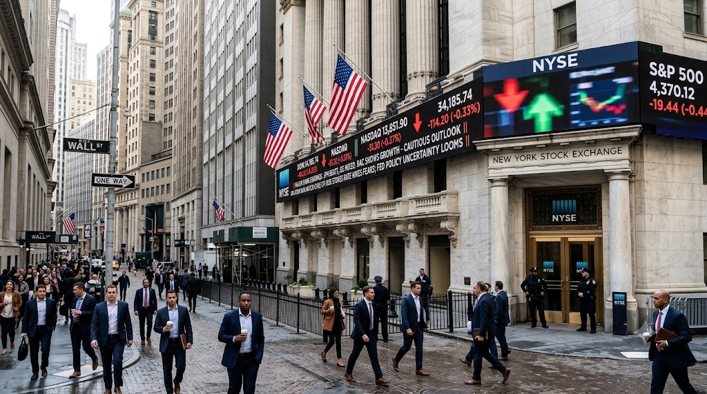 Wall Street Ends Week Higher as Investors Brace for Bank Earnings and Inflation Data