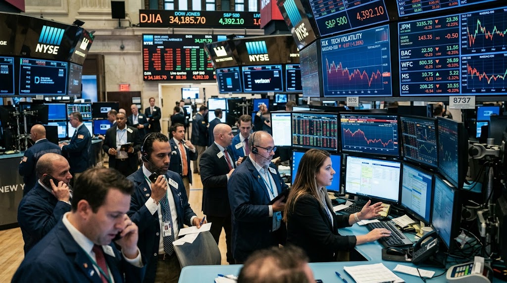 Wall Street Faces Fresh Market Volatility as Major US Banks Begin Earnings Season